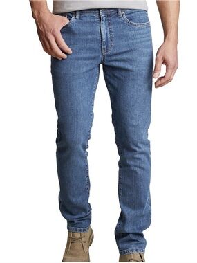 English Laundry Men's Harrow Straight Fit Jeans 36x30 Blue Tech Stretch NWT